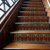 Art Nouveau Tulip Tapestry Keramische Tegel Tegeltje