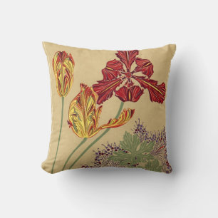 Art Nouveau Tulips Kussen