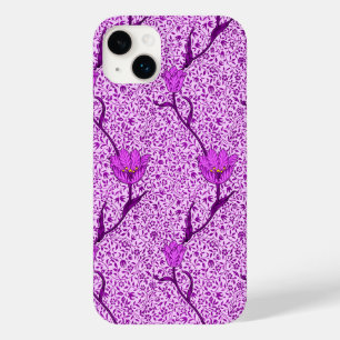 Art Nouveau Tulp Damast, Violet en Orchidee Case-Mate iPhone Case