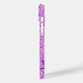 Art Nouveau Tulp Damast, Violet en Orchidee Case-Mate iPhone Case (Achterkant / Links)