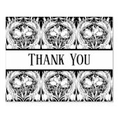 Art Nouveau Tulpen  Rubberstempel (Afrduk)