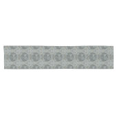 Art Nouveau Tulps Shades of Grey Table Runner Korte Tafelloper (Horizontaal)