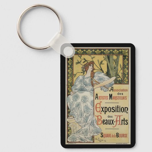 Art Nouveau uit het begin van de 20e eeuw, Exposit Sleutelhanger (Voorkant)