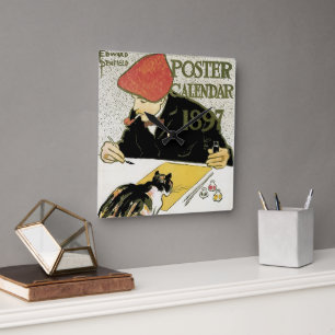 Art Nouveau uit het oude Frankrijk, Kunstschilder  Vierkante Klok