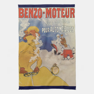 Art Nouveau uit het verleden, Benzo Moteur door Ju Theedoek