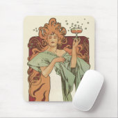 Art Nouveau uit het verleden, Champagne van Alphon Muismat (Met muis)