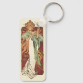 Art Nouveau uit het verleden, Champagne van Alphon Sleutelhanger (Achterkant)