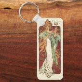 Art Nouveau uit het verleden, Champagne van Alphon Sleutelhanger (Voorkant)