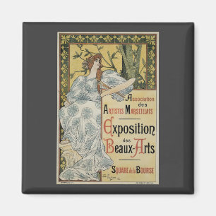 Art Nouveau uit het verleden, Exposition des Beaux Magneet