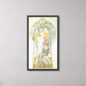 Art Nouveau uit het verleden, Holland Levensverzek Canvas Afdruk (Voorkant)