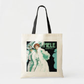 Art Nouveau uit het verleden, Italiaanse mode, ele Tote Bag (Voorkant)