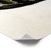 Art Nouveau uit het verleden, Kunstenaar die een s Poster (Hoek)