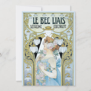 Art Nouveau uit het verleden Le Bec Liais, Privat Kaart
