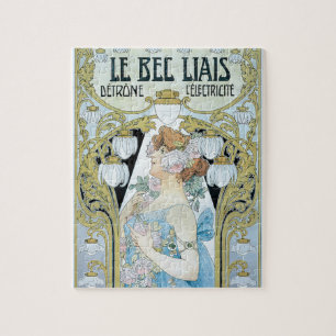 Art Nouveau uit het verleden Le Bec Liais, Privat  Legpuzzel