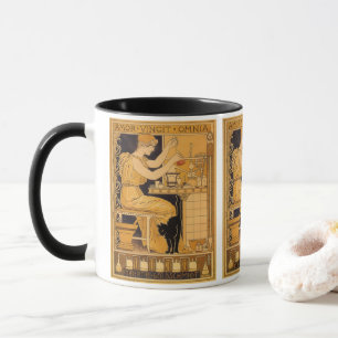 Art Nouveau uit het verleden, Liefde overwint alle Mok