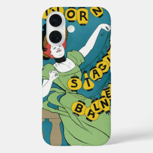 Art Nouveau uit het verleden, Livorno Senorita dan iPhone 16 Hoesje