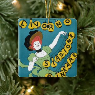 Art Nouveau uit het verleden, Livorno Senorita dan Keramisch Ornament