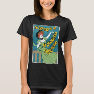 Art Nouveau uit het verleden, Livorno Senorita dan T-shirt