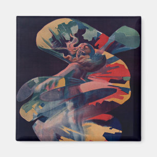 Art Nouveau uit het verleden, Loie Fuller bij Foli Magneet