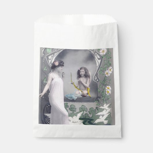 Art Nouveau Valentijn 1904 Bedankzakje (Voorkant)