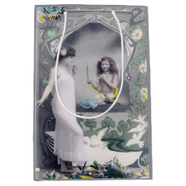 Art Nouveau Valentijn 1904 Medium Cadeauzakje