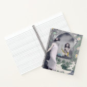 Art Nouveau Valentijn 1904 Notitieboek (Binnen)