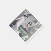 Art Nouveau Valentijn 1904 Servet (Hoek)