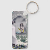 Art Nouveau Valentijn 1904 Sleutelhanger (Achterkant)