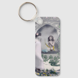 Art Nouveau Valentijn 1904 Sleutelhanger