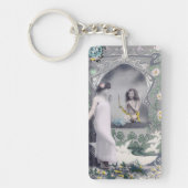 Art Nouveau Valentijn 1904 Sleutelhanger (Voorkant)