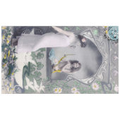 Art Nouveau Valentijn 1904 Tafelkleed (Voorkant (Horizontaal))