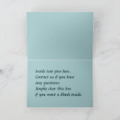  art nouveau verjaardagsgroeten kaart (Binnen)