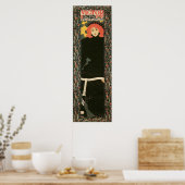 art nouveau verticaal 12 x 36 inch poster (Keuken)