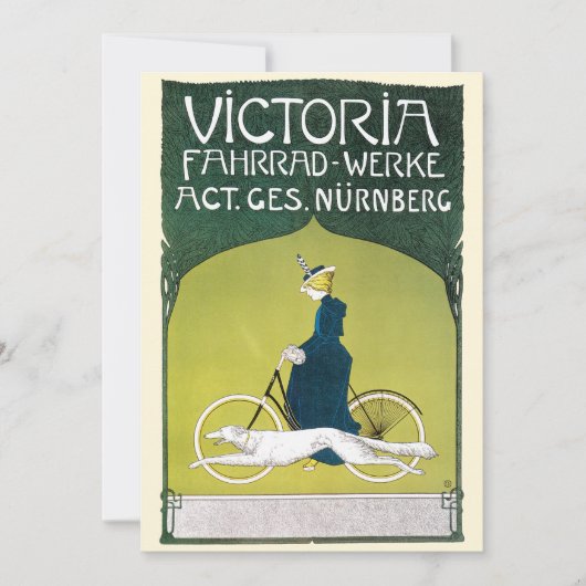  Art Nouveau, Victoria Fahrrad Werke, Rehm (Voorkant)