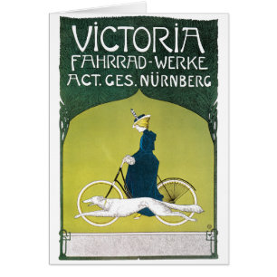 Art Nouveau, Victoria Fahrrad Werke, Rehm