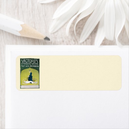  Art Nouveau, Victoria Fahrrad Werke, Rehm Etiket (Insitu)