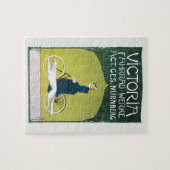 Art Nouveau, Victoria Fahrrad Werke, Rehm Legpuzzel (Horizontaal)