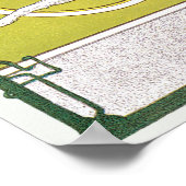  Art Nouveau, Victoria Fahrrad Werke, Rehm Poster (Hoek)