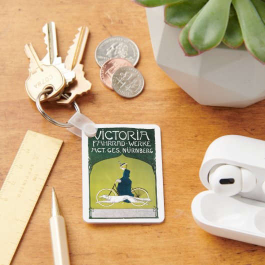  Art Nouveau, Victoria Fahrrad Werke, Rehm Sleutelhanger (Bureau)