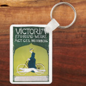  Art Nouveau, Victoria Fahrrad Werke, Rehm Sleutelhanger (Achterkant)