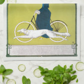 Art Nouveau, Victoria Fahrrad Werke, Rehm Theedoek (Gevouwen)