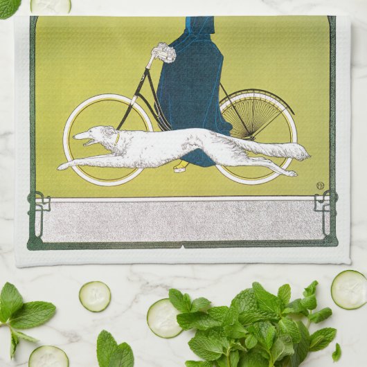  Art Nouveau, Victoria Fahrrad Werke, Rehm Theedoek