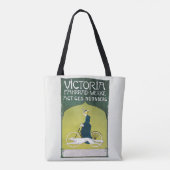  Art Nouveau, Victoria Fahrrad Werke, Rehm Tote Bag (Achterkant)