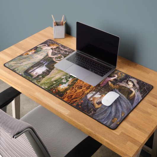 Art Nouveau Vier Seizoenen van Walter Crane Bureaumat (Kantoor 2)