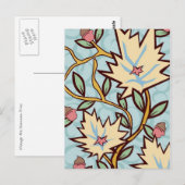 Art Nouveau Vine Briefkaart (Voorkant / Achterkant)