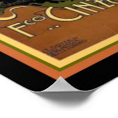 Art Nouveau Vino-Vermouth 12 x 16 Poster (Hoek)