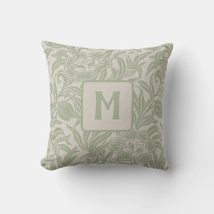 Art Nouveau Vintage Botanische Bloemmotief Kussen