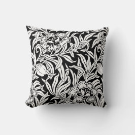 Art Nouveau Vintage Botanische Bloemmotief  Kussen