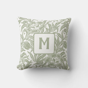 Art Nouveau Vintage Botanische Bloemmotief Kussen