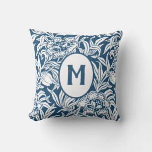 Art Nouveau Vintage Botanische Bloemmotief Kussen